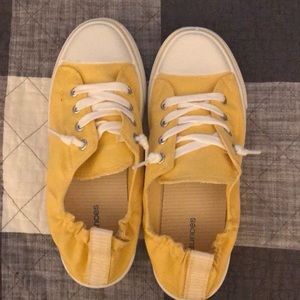 Converse type shoes worn twice